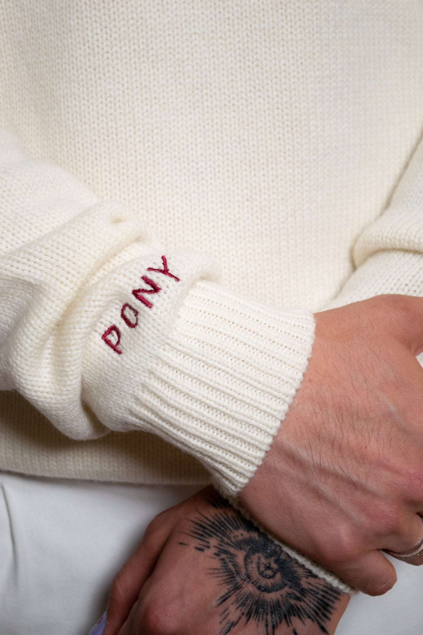 Cashmere-Wool Cricket Sweater