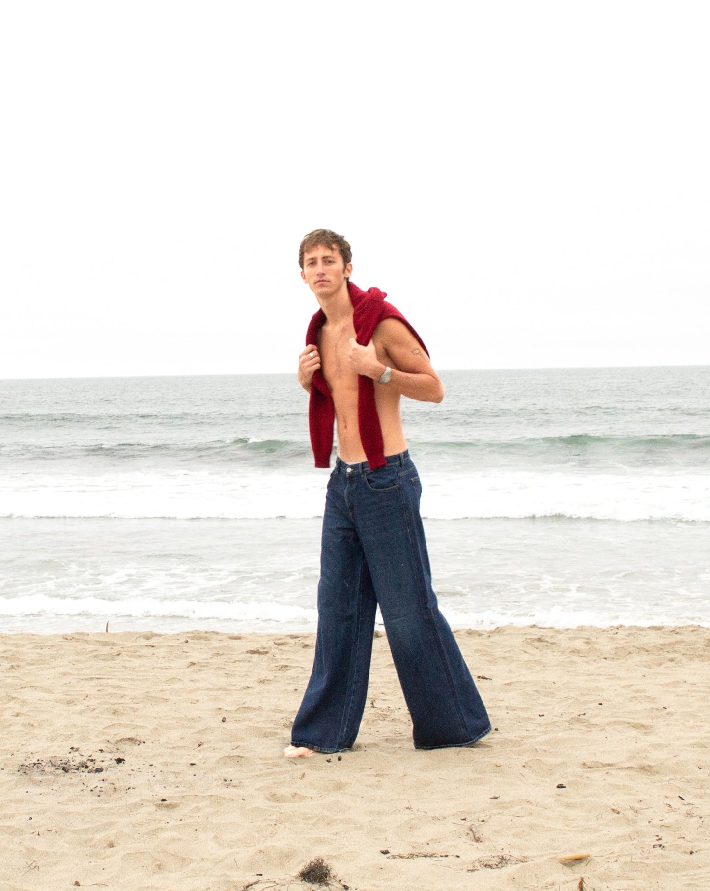 Cashmere-Wool Cricket Sweater