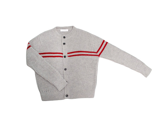 Striped Alpaca Cardigan